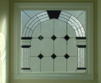 Brownsburg Fauxstained Glass